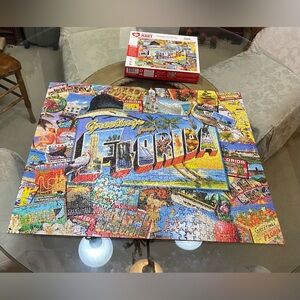 Travel the USA “Greetings from Florida” by Kate Ward Thacker Puzzle